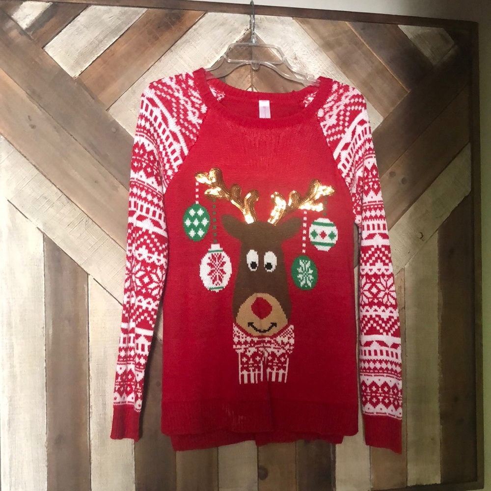Women’s Christmas Sweater, Size M, Like New